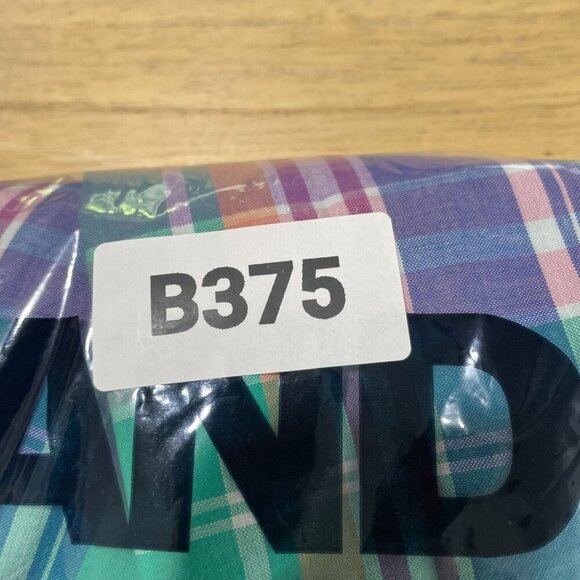 NWOT Lands' End Men's L Tailored Fit Short Sleeve Plaid Button-Down - Picture 9 of 9